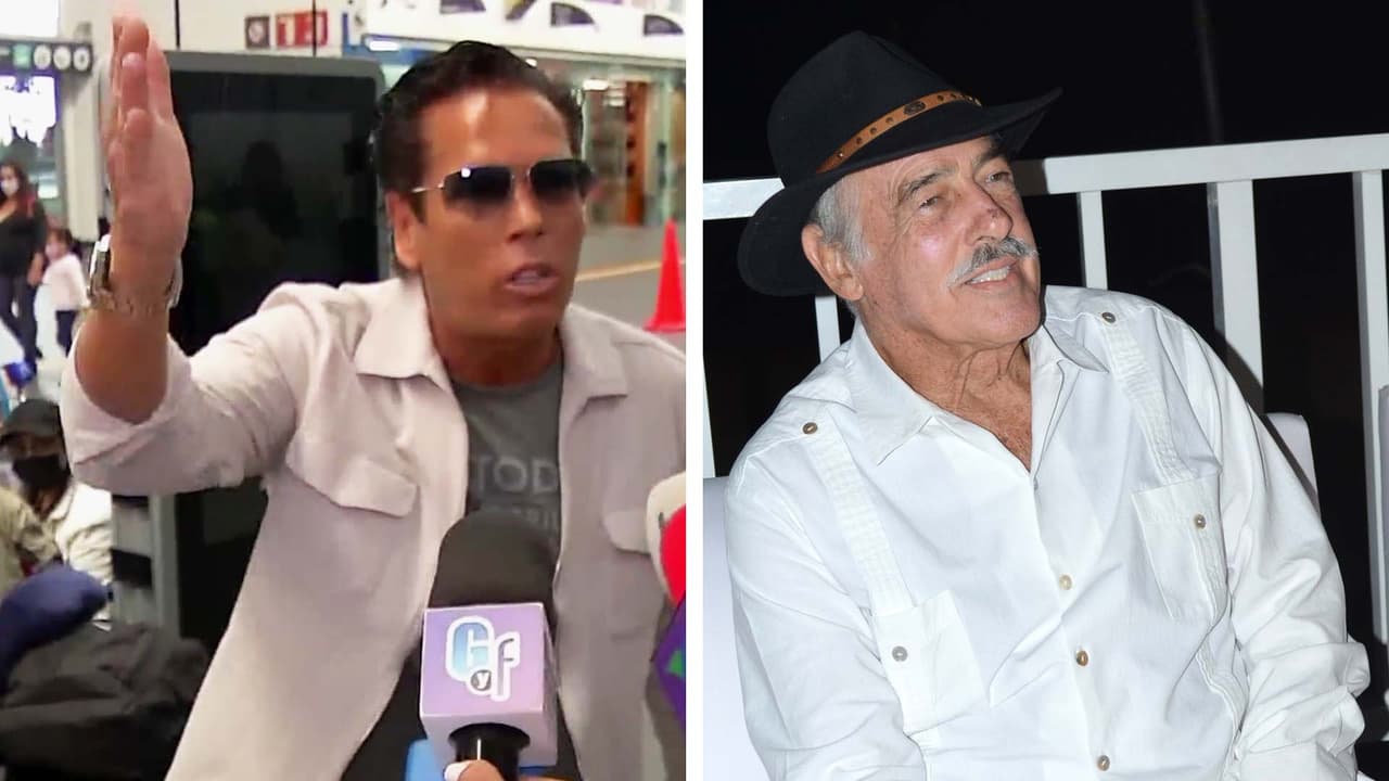 Roberto Palazuelos le responde a Andrés García sobre si acepta o no el reto a balazos