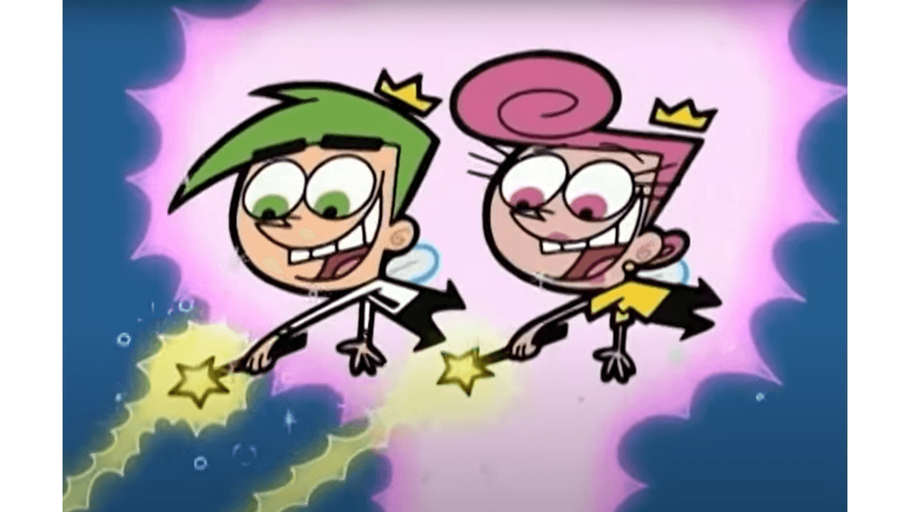 Cosmo y Wanda de 'Los padrinos mágicos'