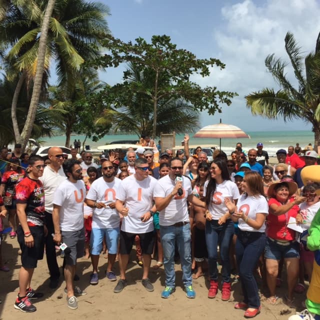 Univision Puerto Rico llevó la fiesta a Punta Santiago y Tropical Beach.