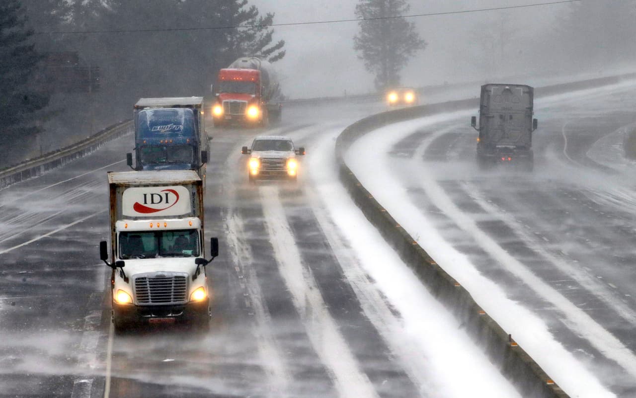 El tráfico en la Interestatal 84, Oregon.