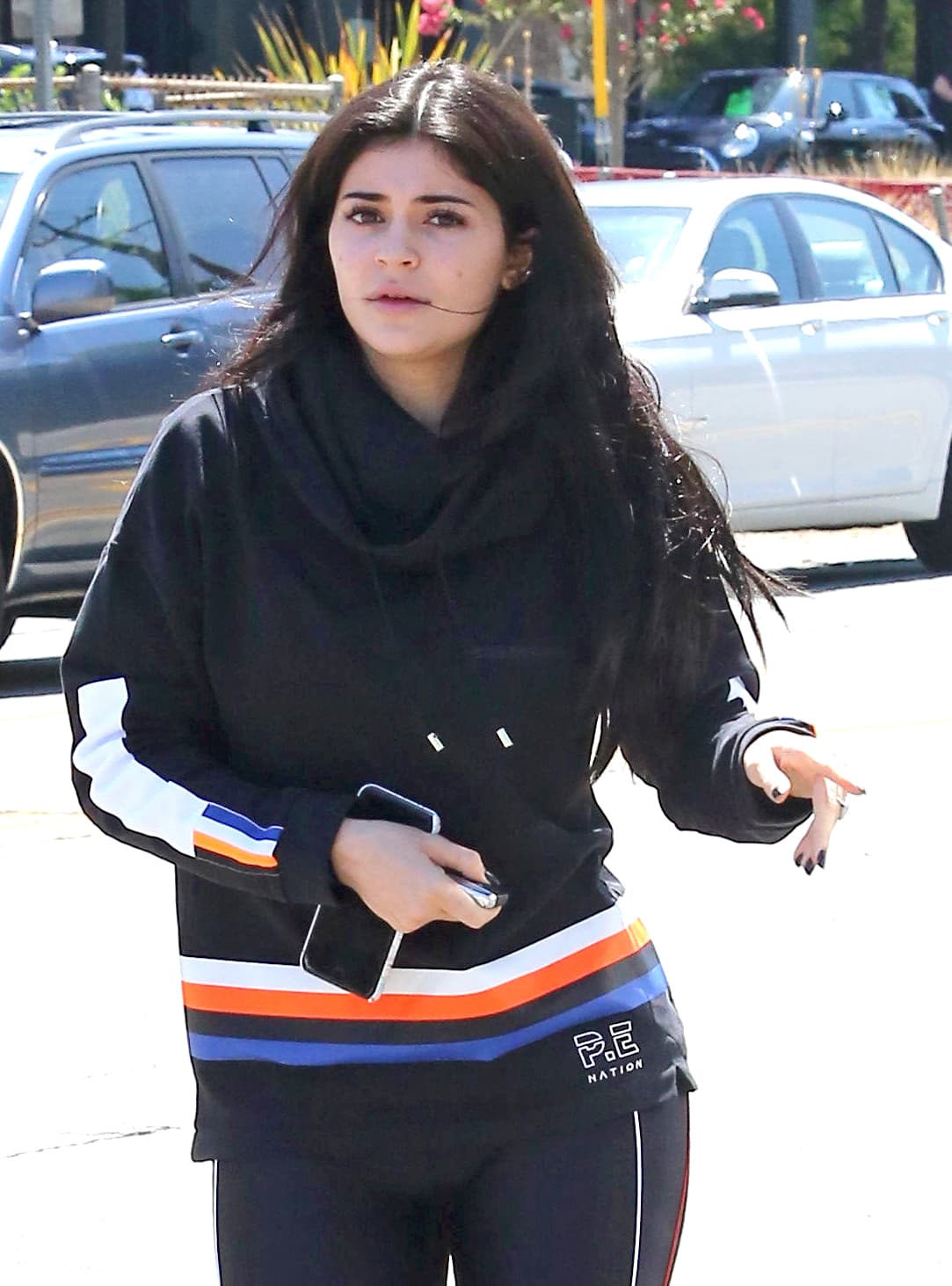 Kylie se veía muy preocupada.