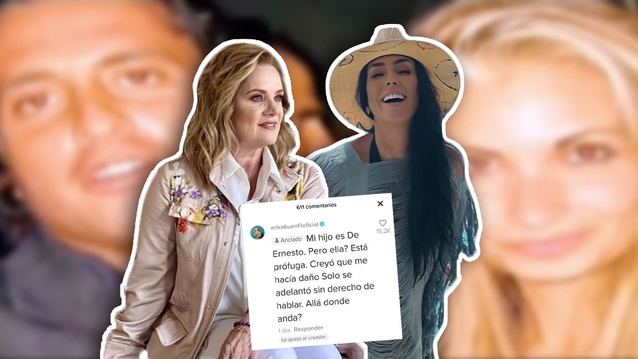 (Video) "Esta prófuga creyó que me hacía daño": El crudo mensaje de Erika Buenfil para Inés Gómez Mont