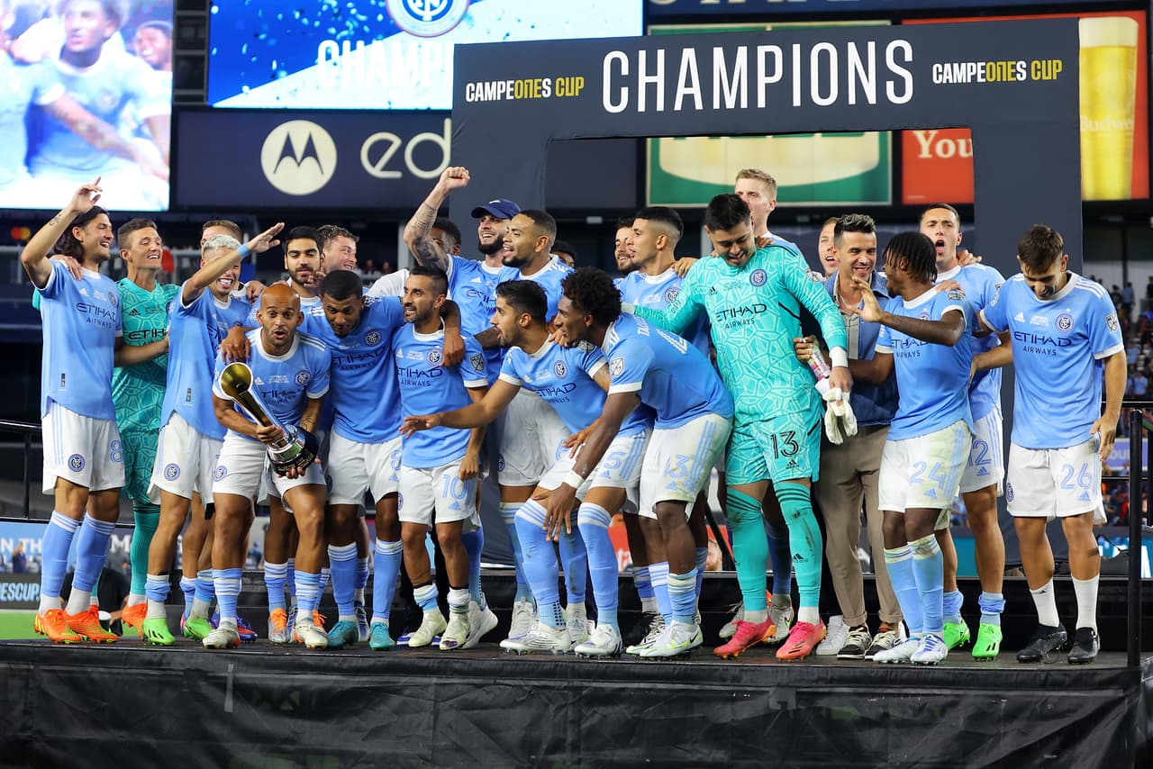 New York City FC derrotó a Atlas en la Campeones Cup y ya son tres los equipos de la MLS los que ganan ese partido por una sola victoria de México. Crédito: Cortesía NYCFC