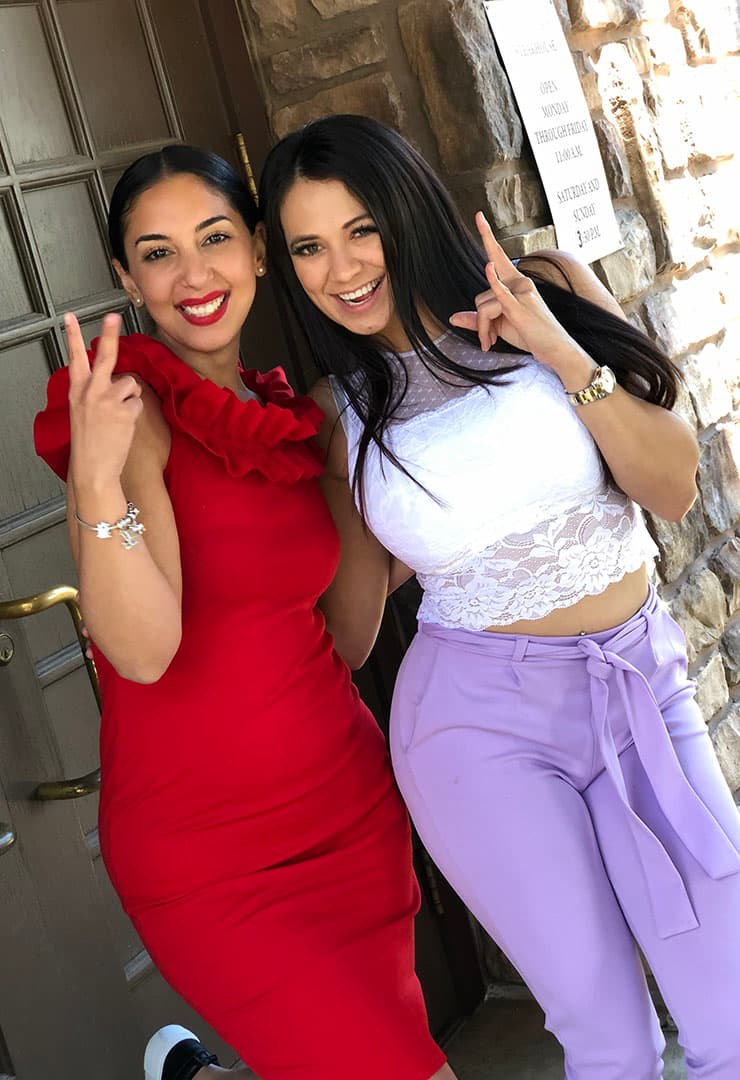 Así pudimos ver juntas a
<b>Mafer</b> y
<b>Carla:</b> se multiplicó la belleza.