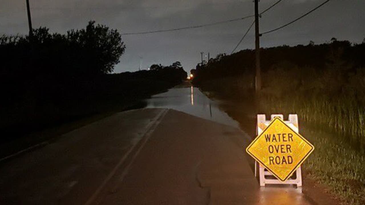 Colorado, Matagorda, Jackson y Wharton, son los condados que están bajo vigilancia hasta el lunes por la mañana.