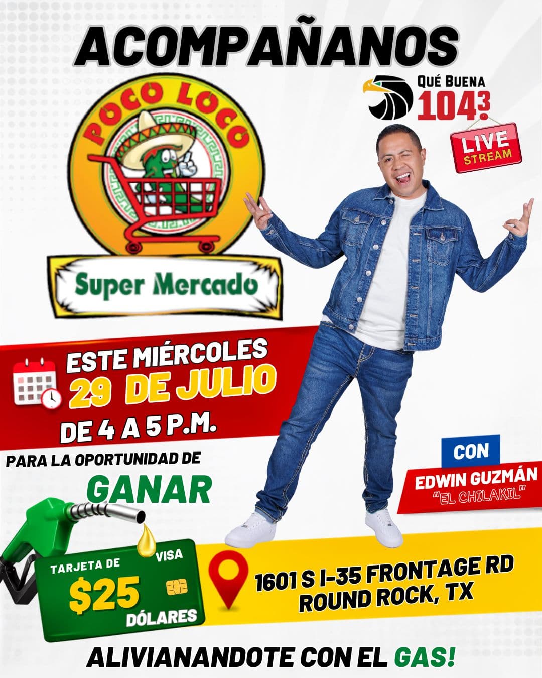 🚨📲 ¡Facebook Live desde Poco Loco Supermercado! 🛒🎉