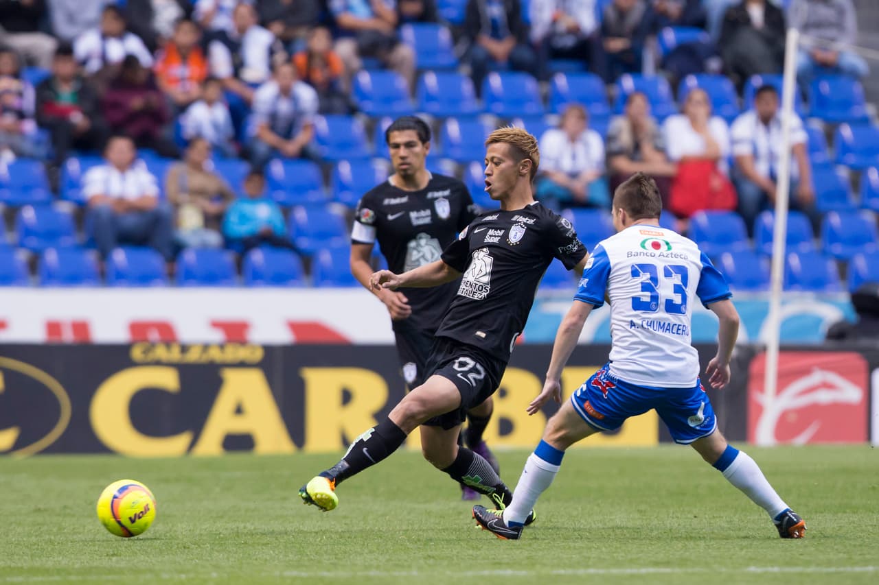 El dominio fue contundente desde el principio en los pies del veterano japonés Keisuke Honda.