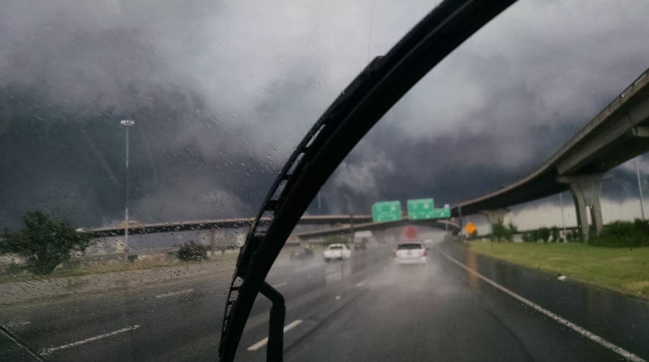La audiencia compartió fotos de la zona tras el paso de la tormenta Bill.