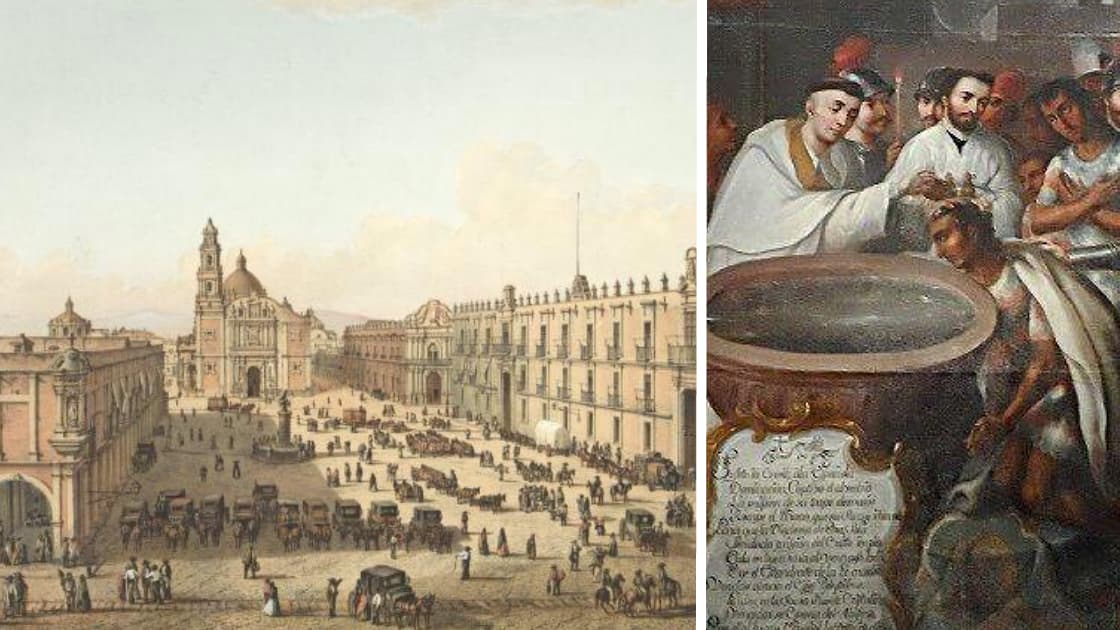 En 1587, luego de la conquista y evangelización en la Nueva España, Fray Diego de Soria celebró las llamadas ‘misas de aguinaldo’, donde hacía representaciones del nacimiento de Jesús, lo que ahora conocemos como ‘Pastorelas’. Celebración que coincidió con el ritual mexica.