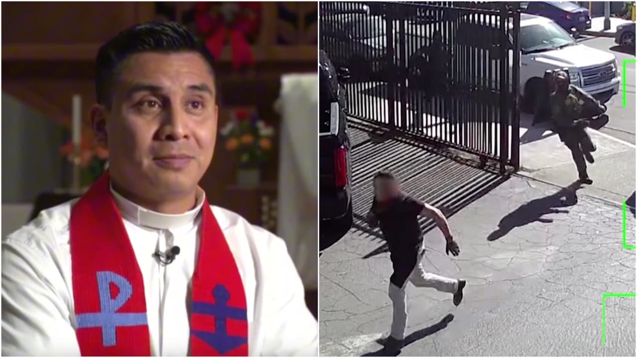 “No hay respeto al lugar sagrado”: pastor cuestiona redada junto a iglesia en Los Ángeles