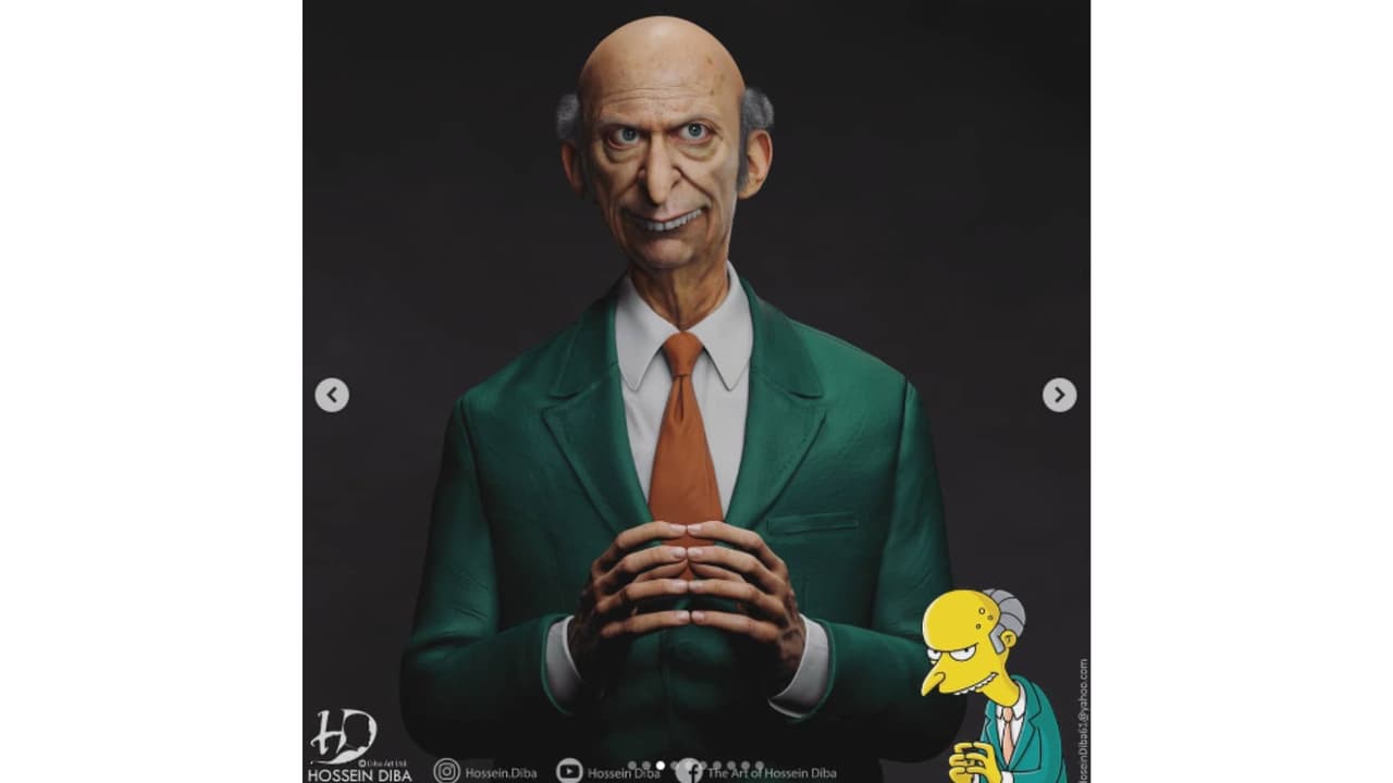 Sr. Burns de 'Los Simpson'