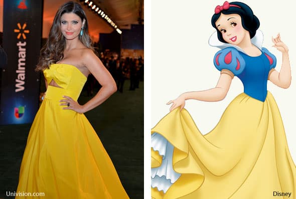 Chiquinquirá Delgado es nuestra bella Blancanieves.