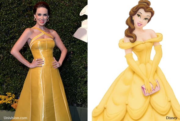 Jacqueline Bracamontes bien podría ser la princesa Bella de "La Bella y la Bestia".