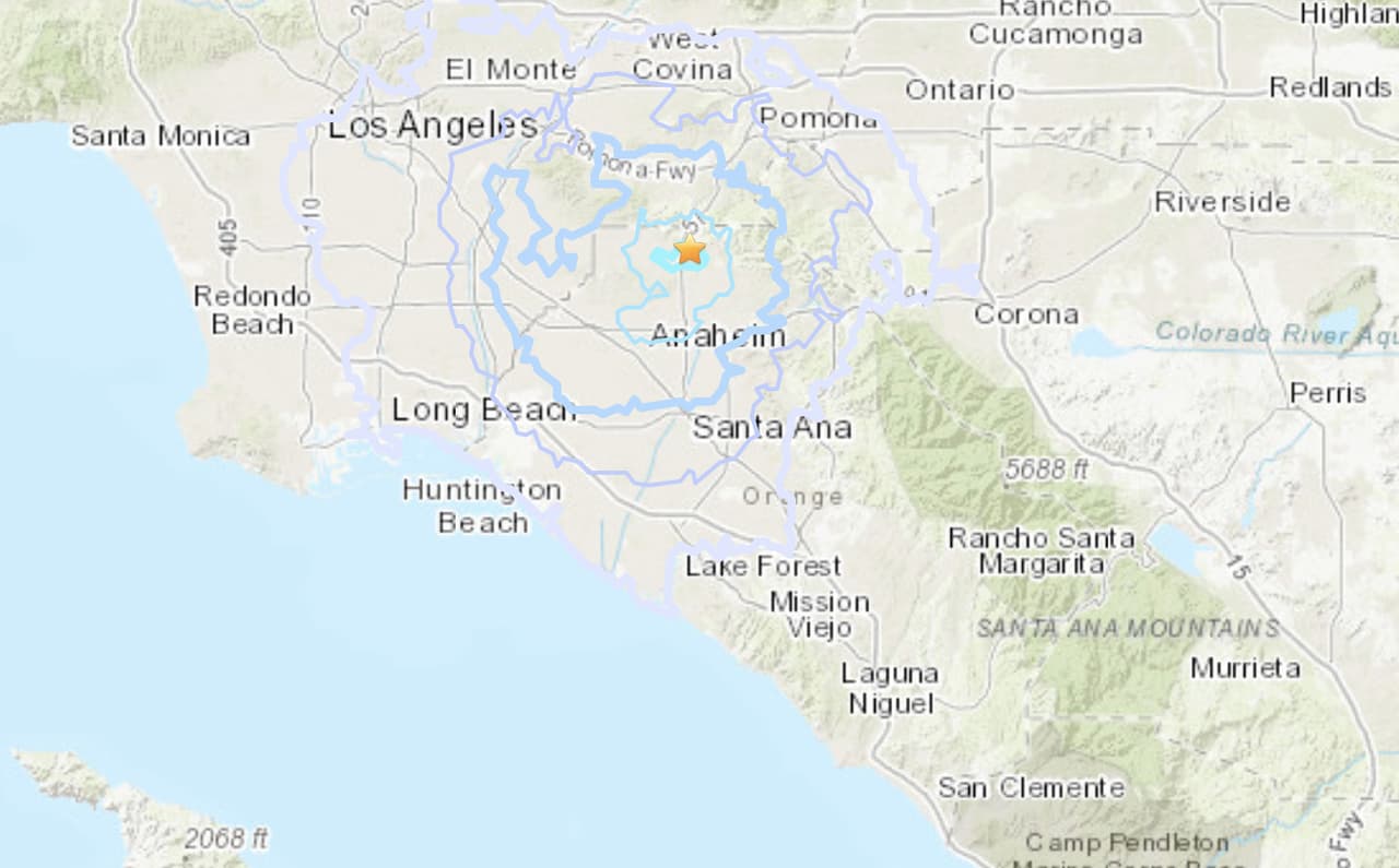 Temblor de magnitud 3.2 sacude a Brea, California
