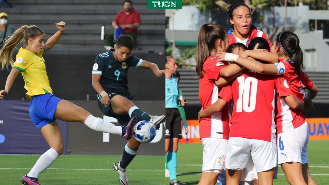 Brasil golea a Argentina en el Sudamericano Femenil Sub-17