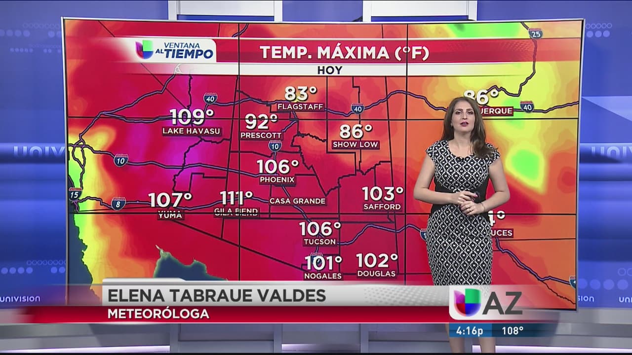 En Arizona, siguen los días de intenso calor durante este fin de semana