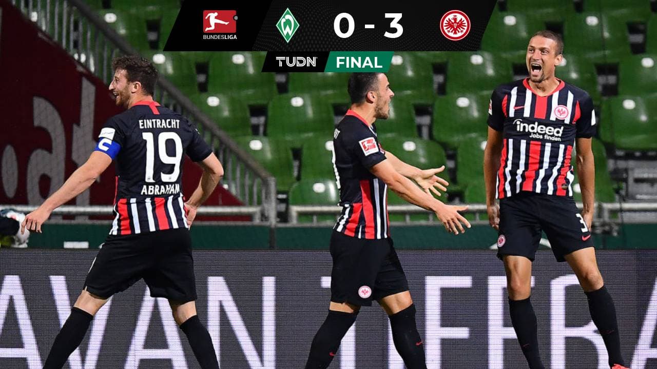 El Frankfurt ganó fuera de casa y complica mas al Bremen

