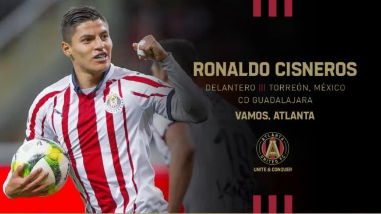 Ronaldo Cisneros es nuevo jugador del Atlanta United procedente de Chivas