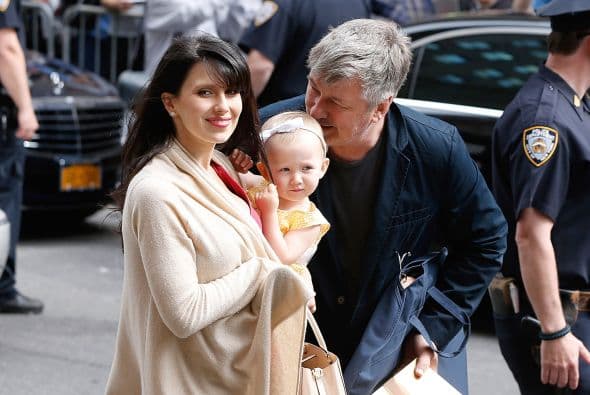 Los Baldwin llegaron a despedirse de Letterman.