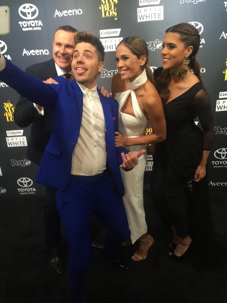 Las 'selfies' no podían faltar y menos con William de por medio.