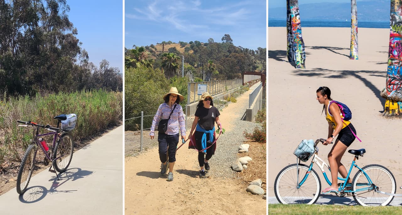 En medio de la ciudad de Los Ángeles, un sendero que atraviesa parques y zonas naturales, es un lugar perfecto para hacer ejercicio, caminar y disfrutar de la vista de la ciudad.