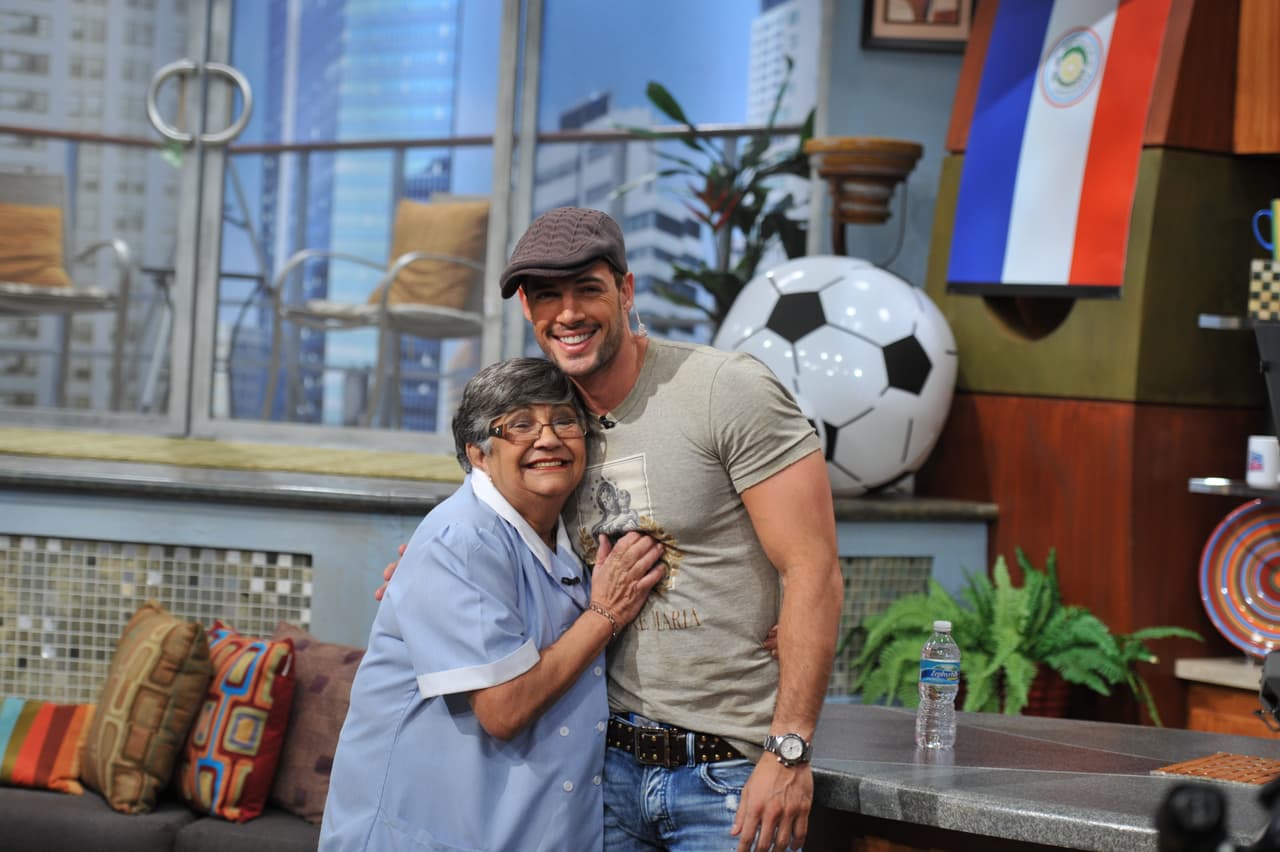 Compartió la pantalla con grandes celebridades. Aquí la vemos junto a William Levy.