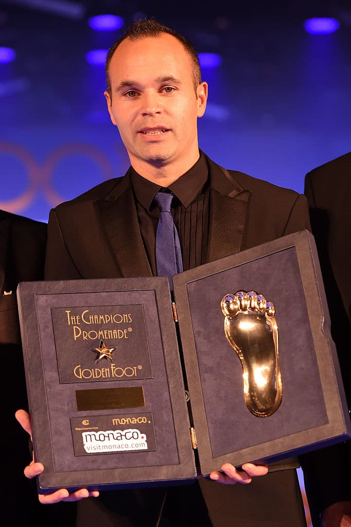 En el año 2014 fue Andrés Iniesta con Barcelona (España, 30 años)