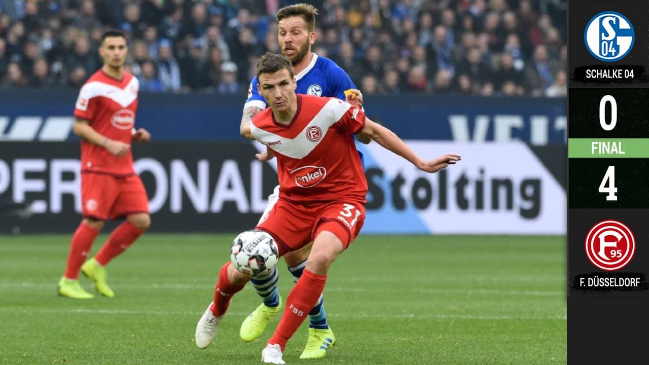 El Schalke se hunde en casa ante el Düsseldorf