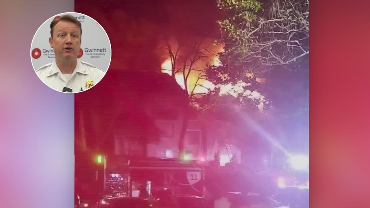 Más de 40 personas fueron evacuadas de su hogar por incendio en complejo de apartamentos en Norcross