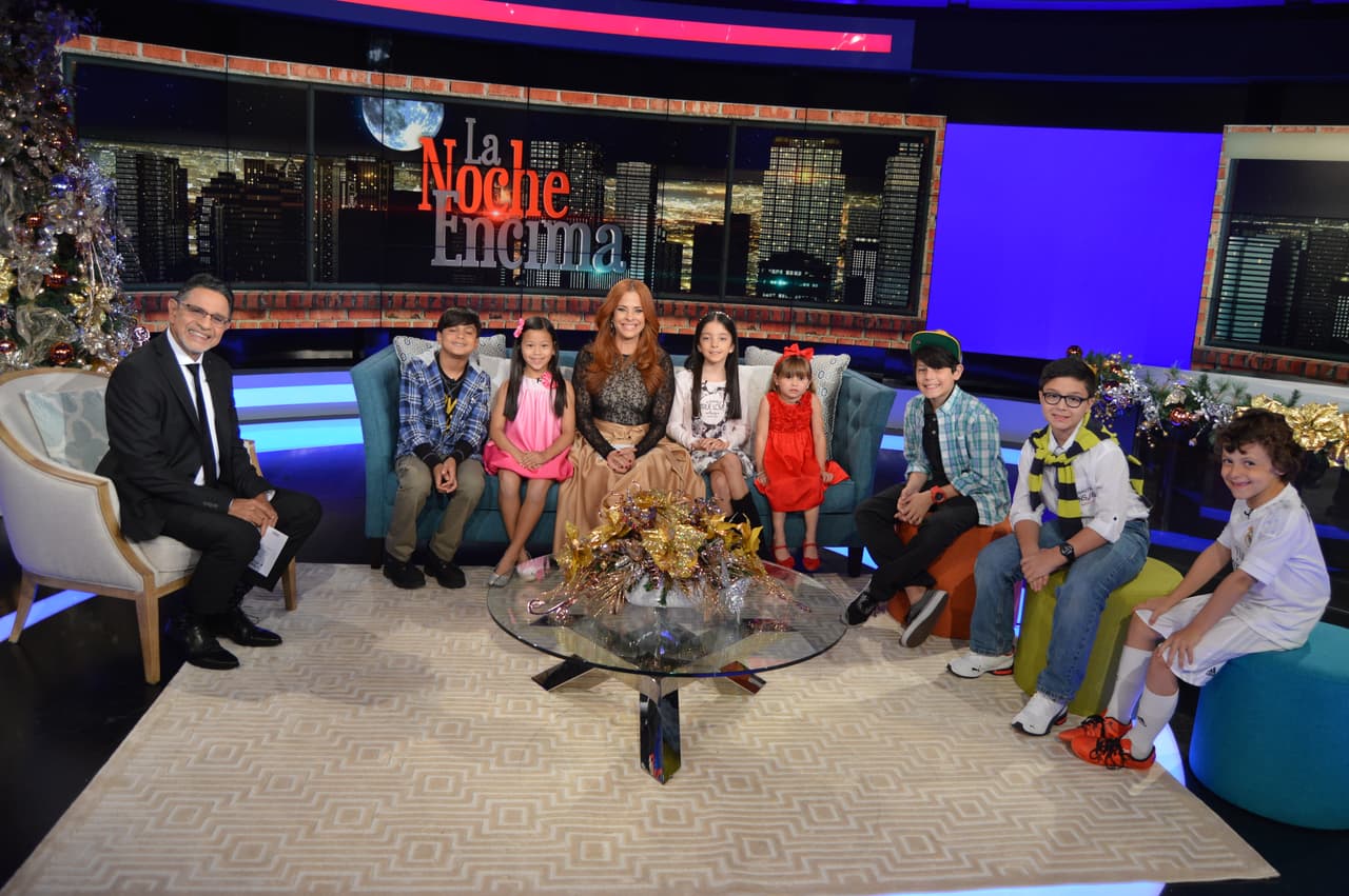 Así transcurrieron parte de las grabaciones del especial con Silverio Pérez y Suzette Bacó.