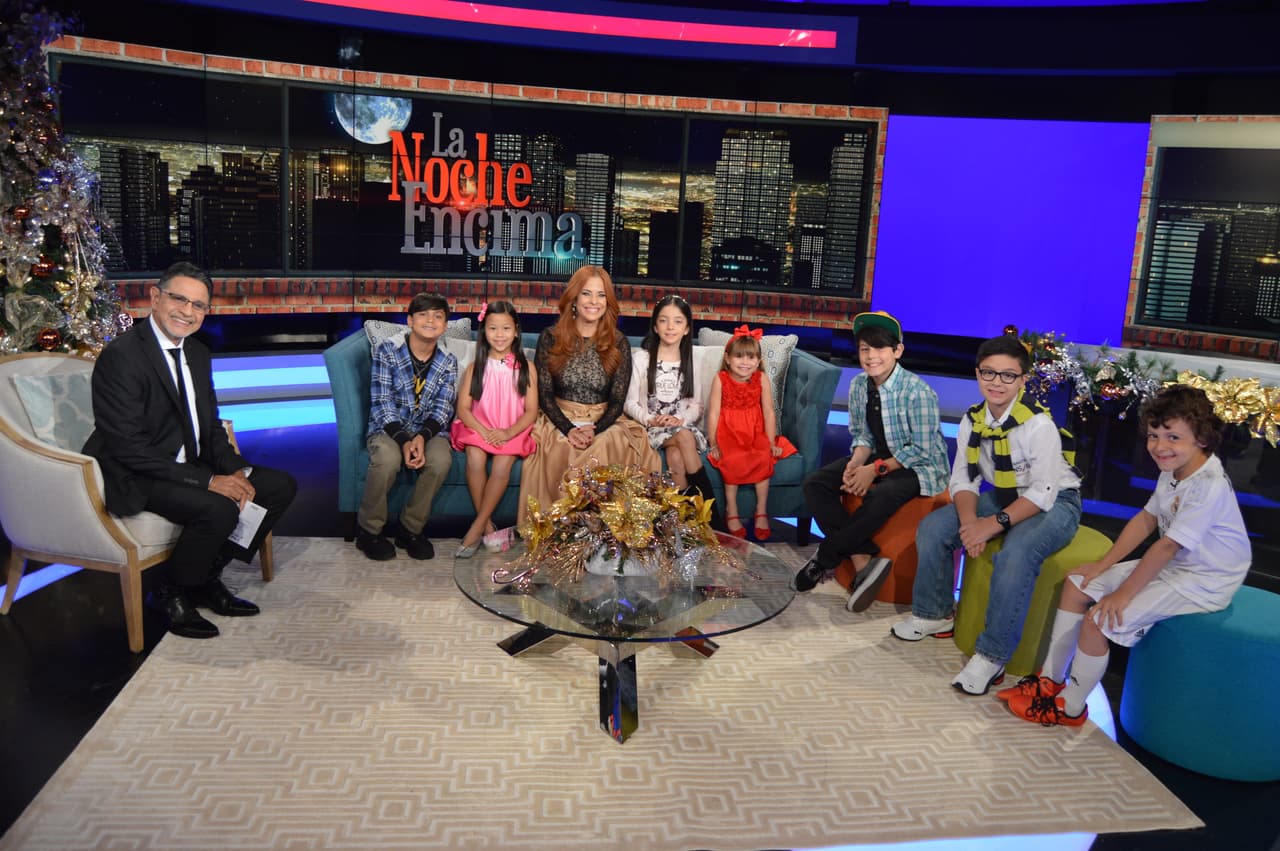 Así transcurrieron parte de las grabaciones del especial con Silverio Pérez y Suzette Bacó.