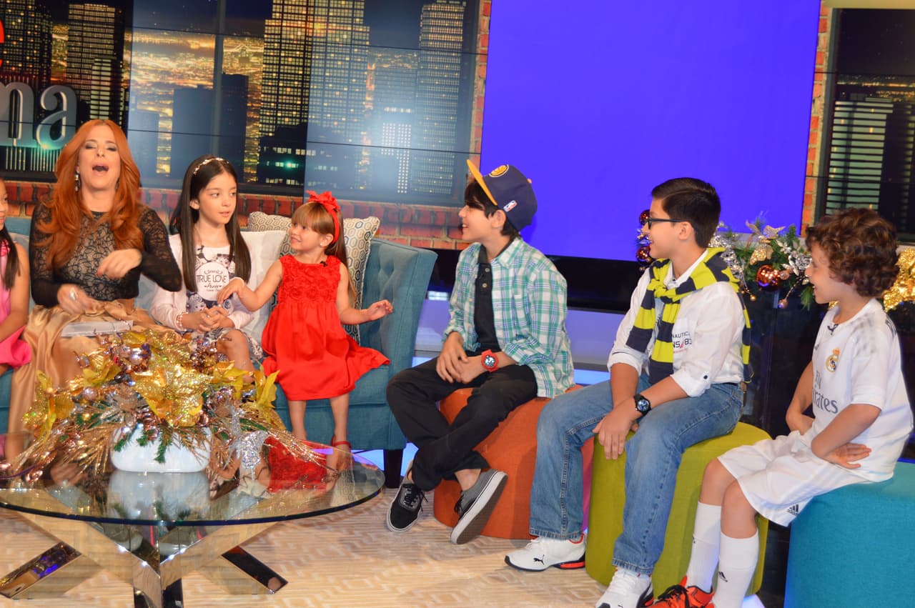 Así transcurrieron parte de las grabaciones del especial con Silverio Pérez y Suzette Bacó.