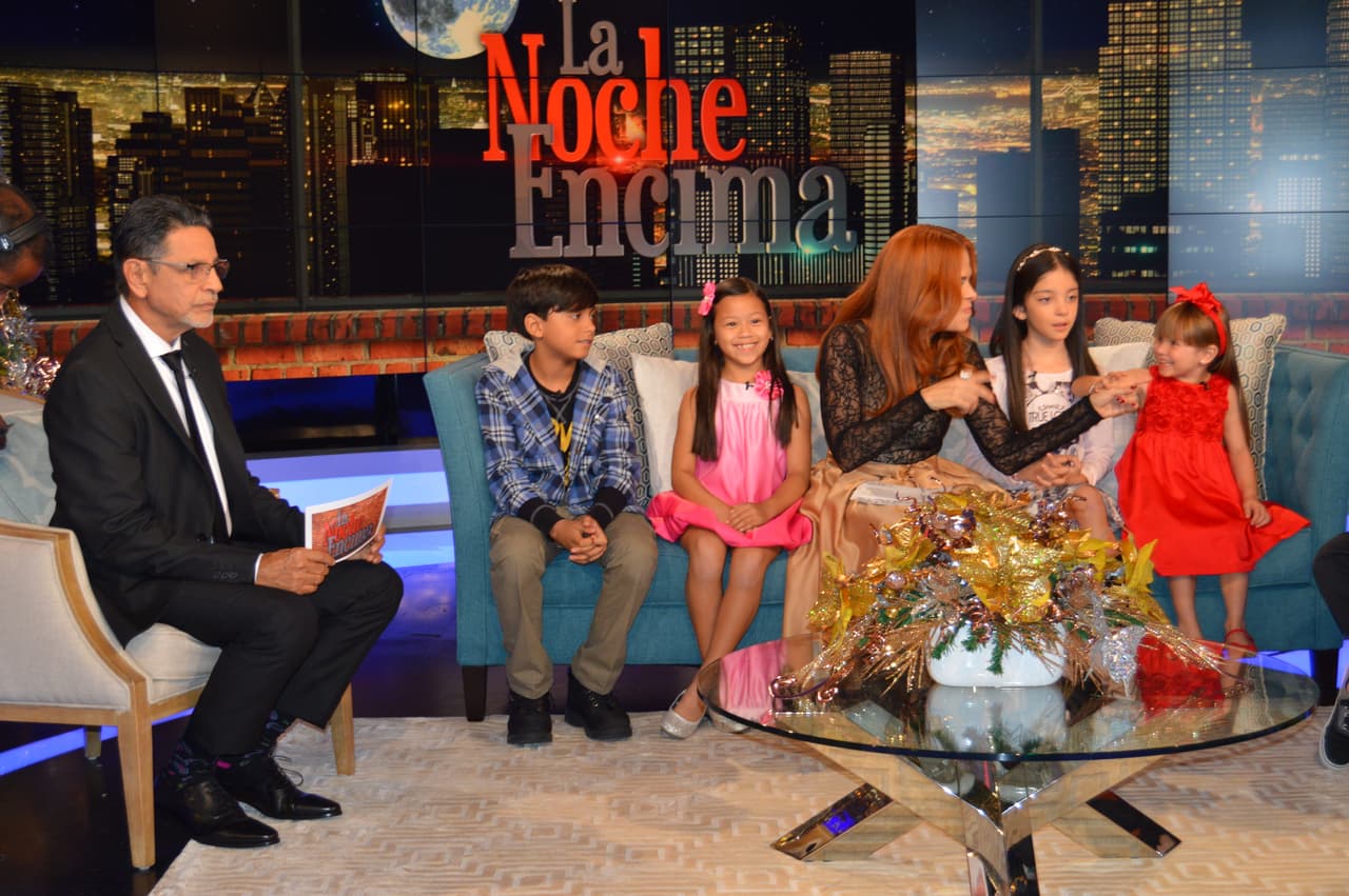 Así transcurrieron parte de las grabaciones del especial con Silverio Pérez y Suzette Bacó.