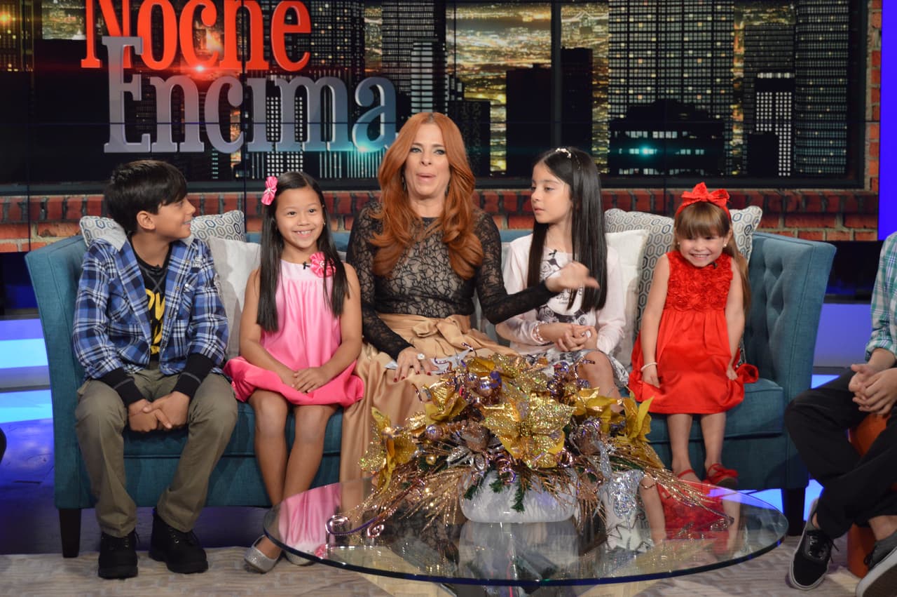 Así transcurrieron parte de las grabaciones del especial con Silverio Pérez y Suzette Bacó.