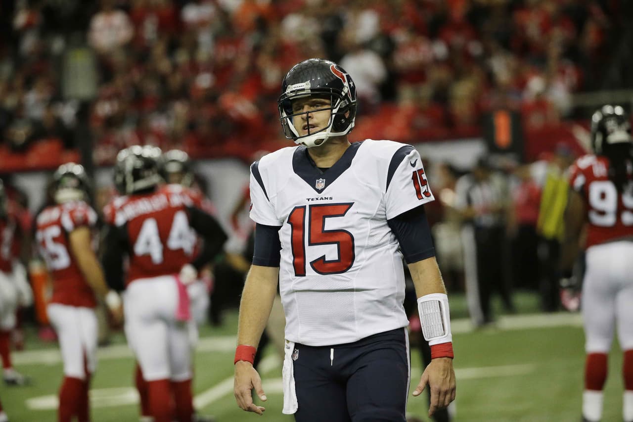 Los Texans mantendrán a Ryan Mallett como el quarterback titular contra los Colts