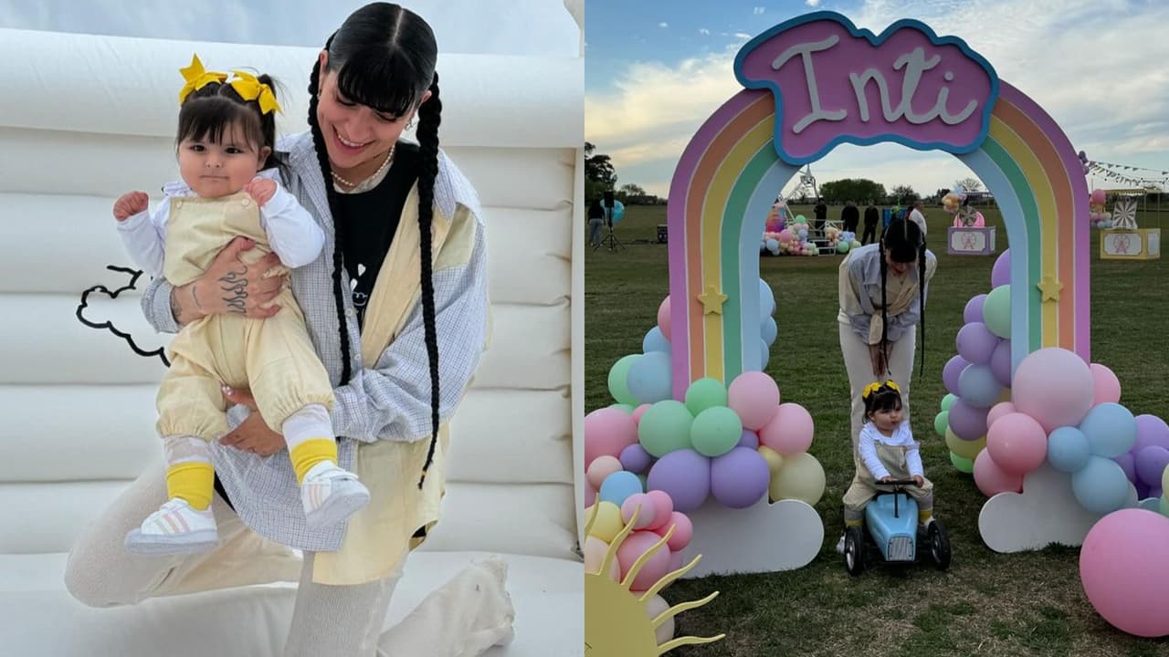La fiesta de cumpleaños de Inti, la hija que Cazzu y Nodal tienen en común, se llevó a cabo en Argentina.
