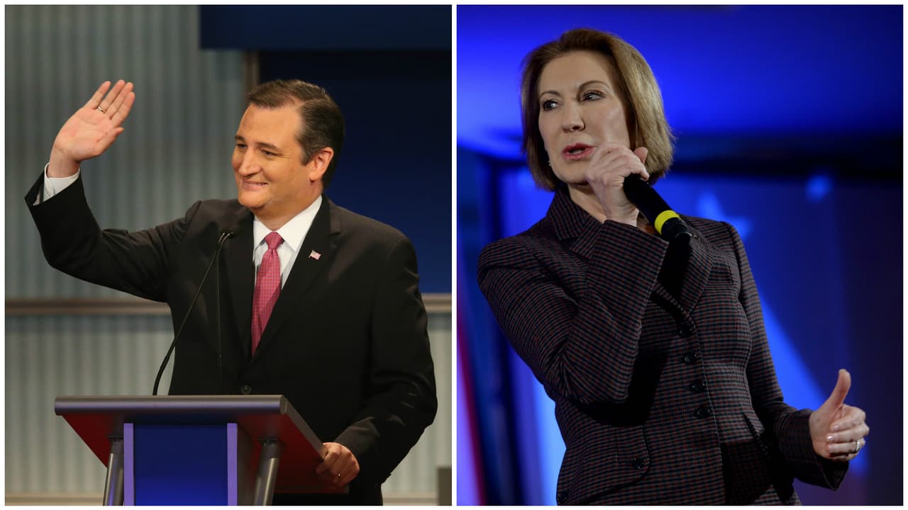 La exaspirante Carly Fiorina apoya la candidatura de Ted Cruz