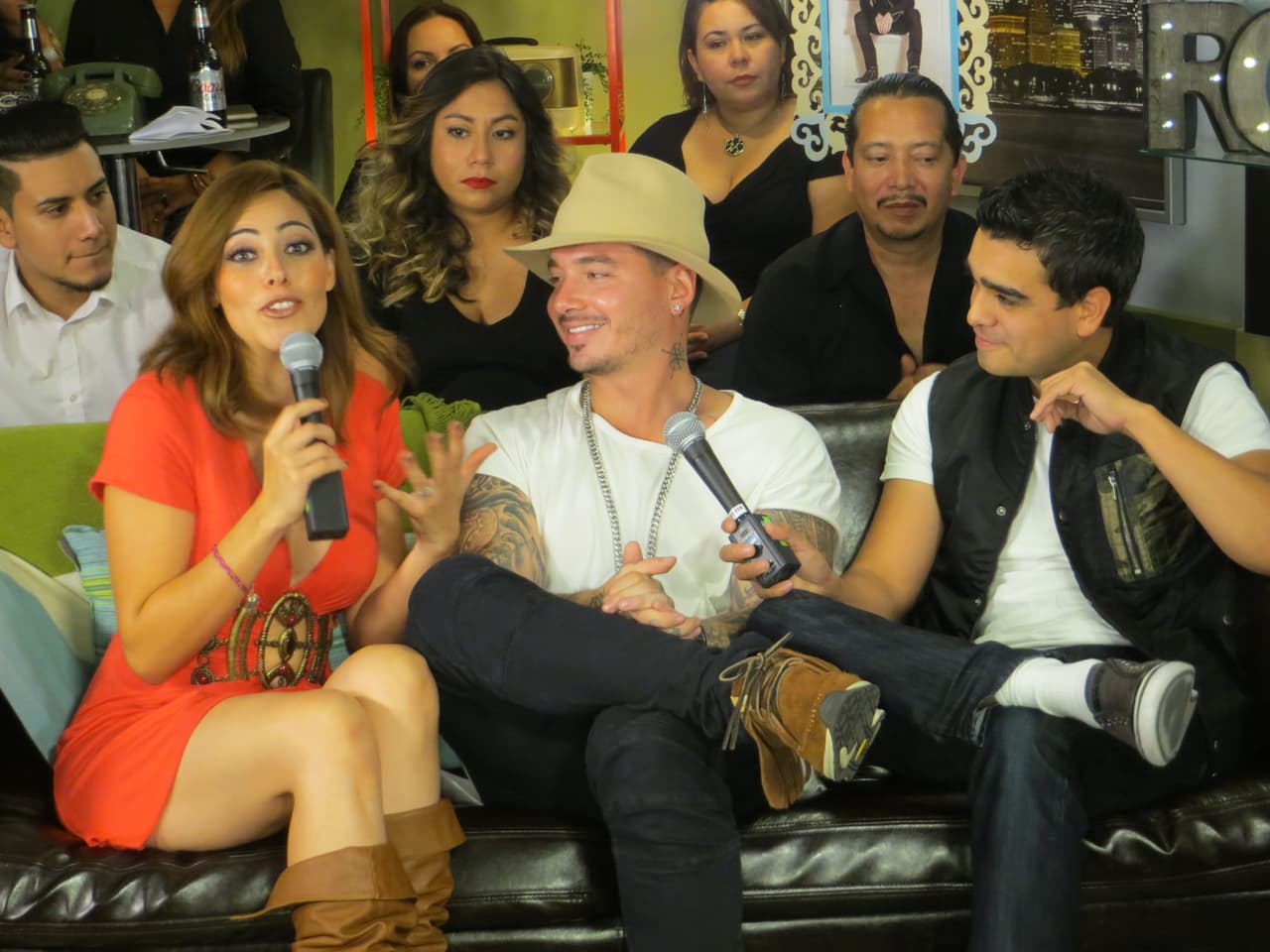 Balvin se mostró sumamente contento de estar en Chicago.