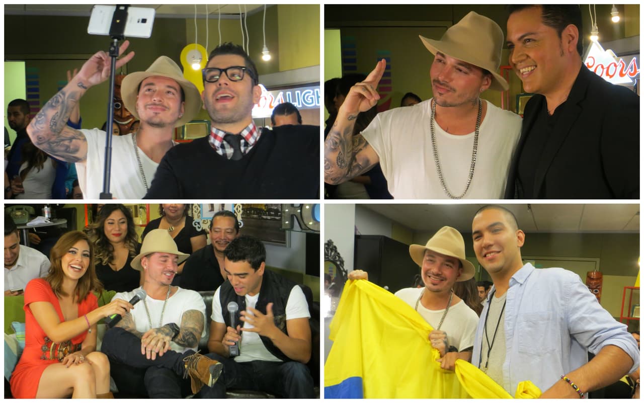 J Balvin estuvo de visita en la ciudad de los vientos.