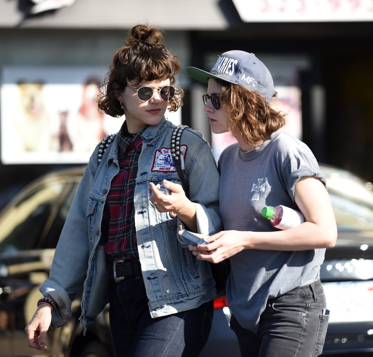 Se vieron muy cercanas.