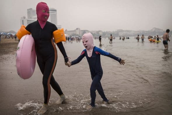 Adultos y niños las portan en las playas.