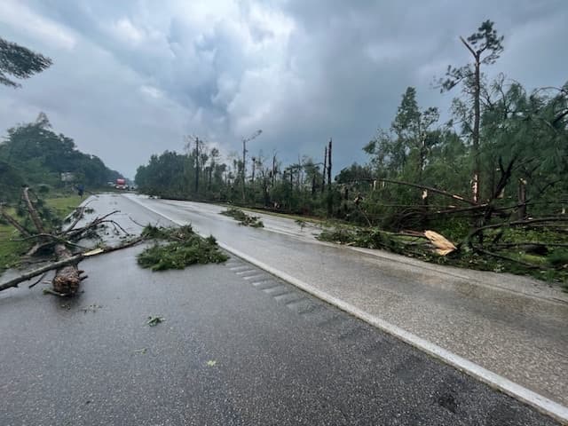 Cierran I-95 en el condado de Nash debido a inundaciones