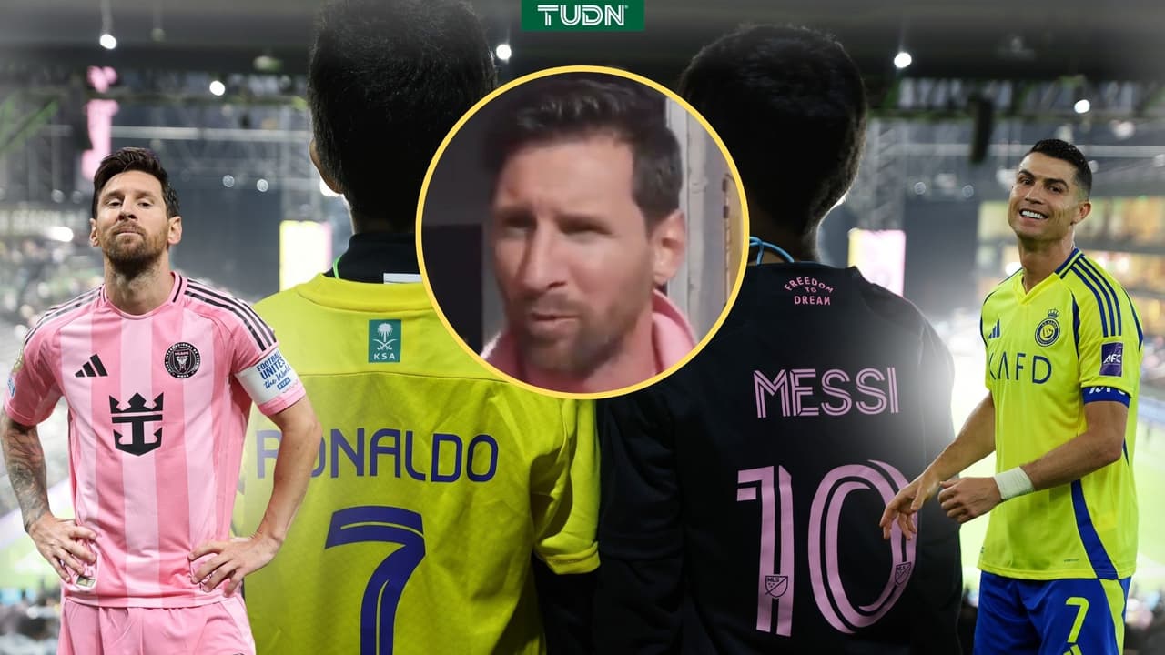 Messi afirma que admira a Cristiano Ronaldo