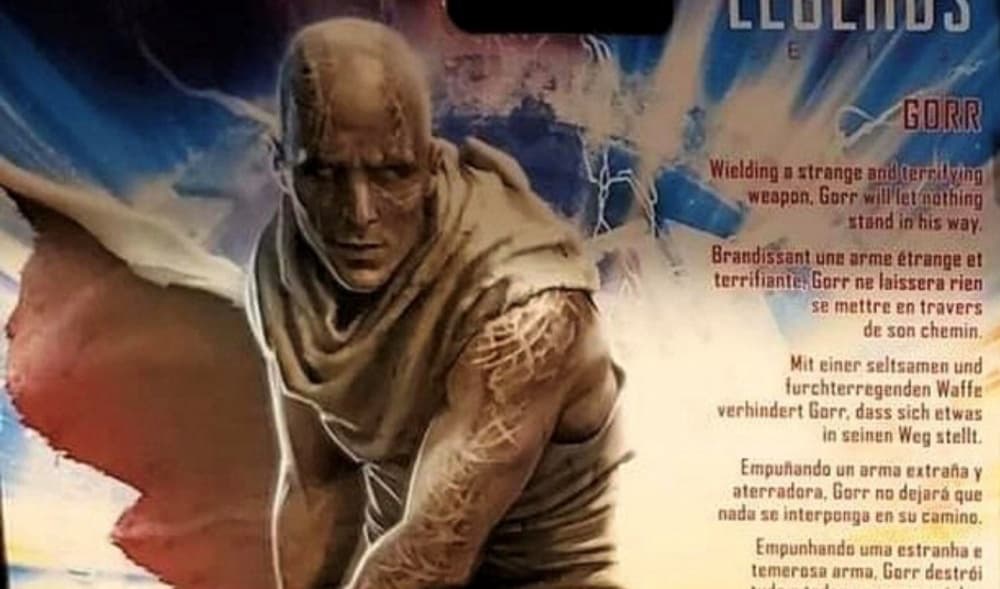 Supuesta filtración de Gorr