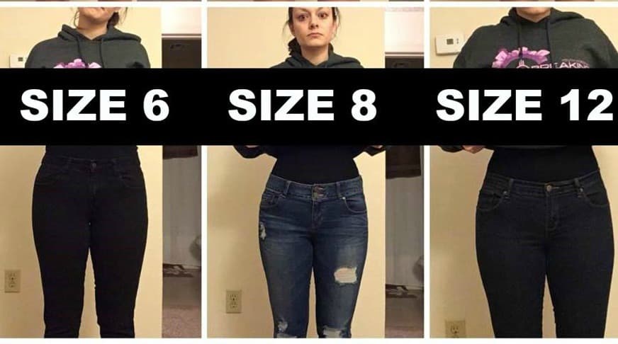 ¿Puede una chica ser a la vez talla 5 y talla 12? La reflexión viral de esta mujer sobre el invento de las tallas  