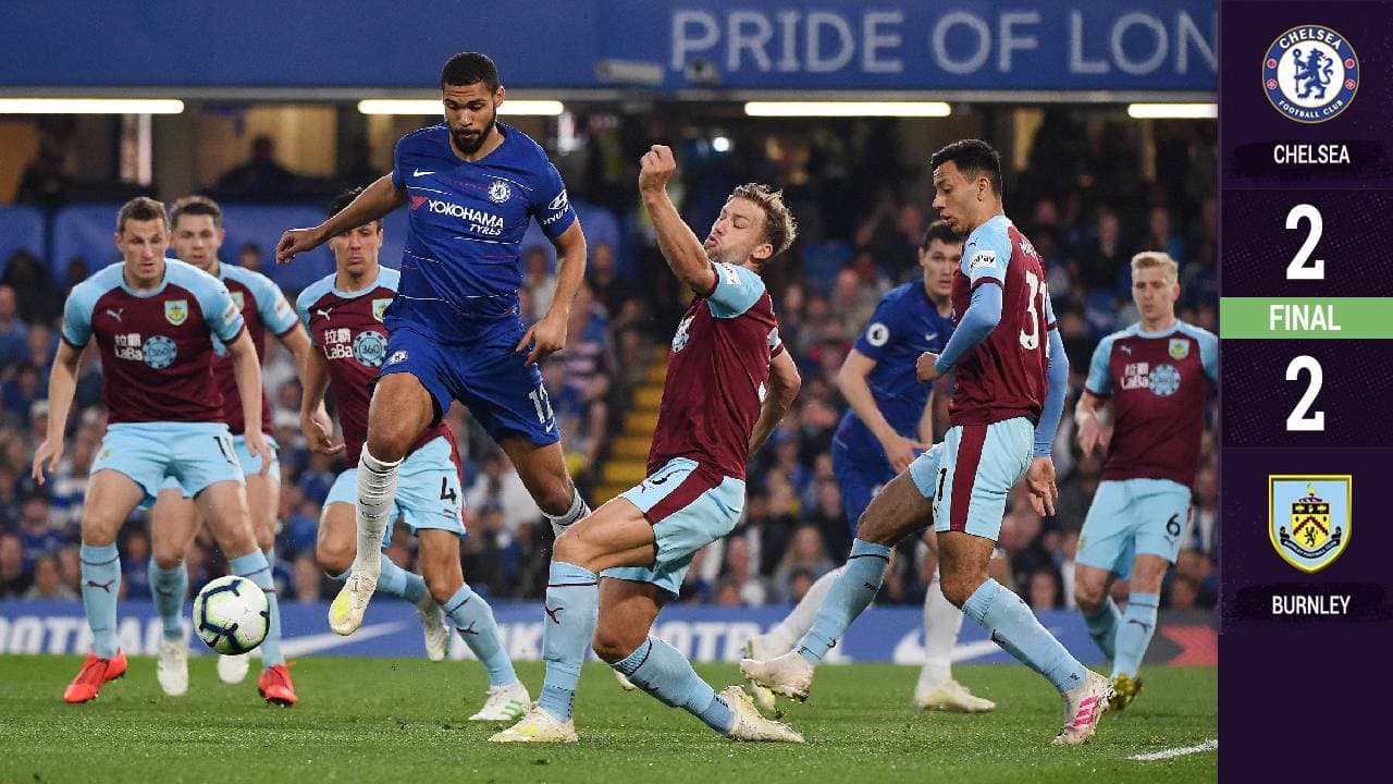 El Chelsea complicó su clasificación a Champions al empatar contra el Burnley en casa