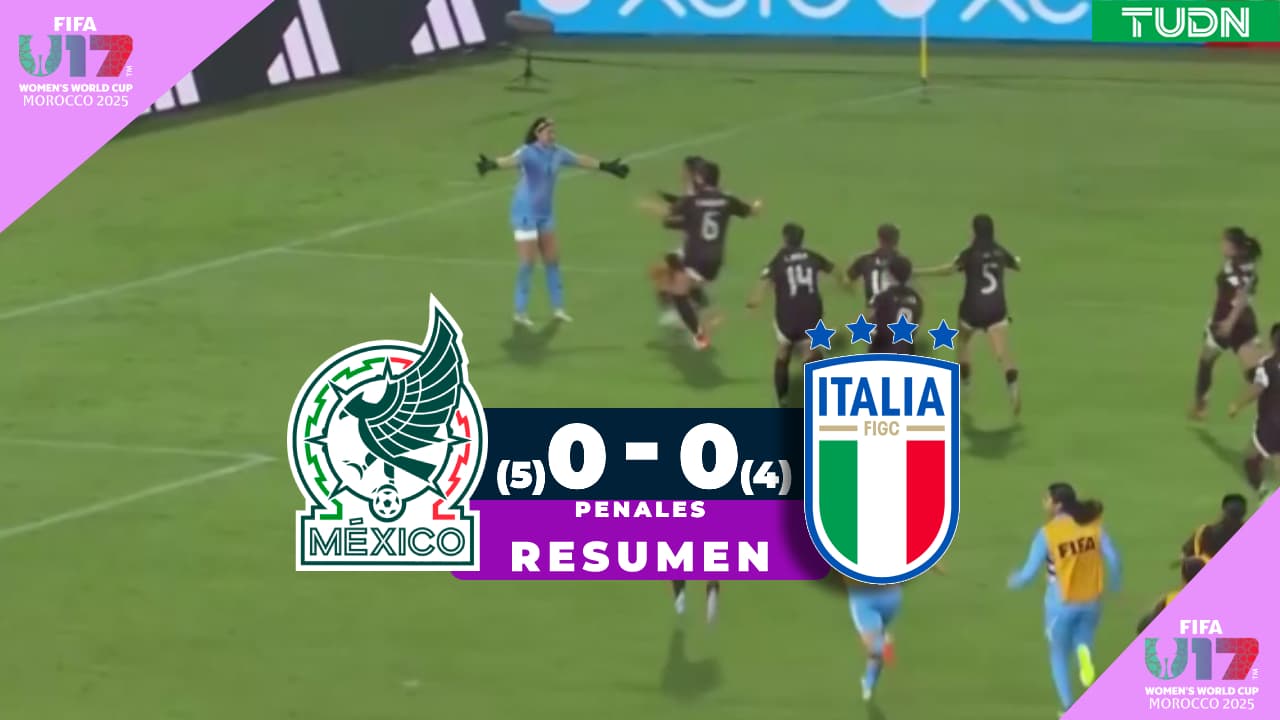 Resumen | México Femenil Sub-17 avanza a Semifinales en cardíacos penales