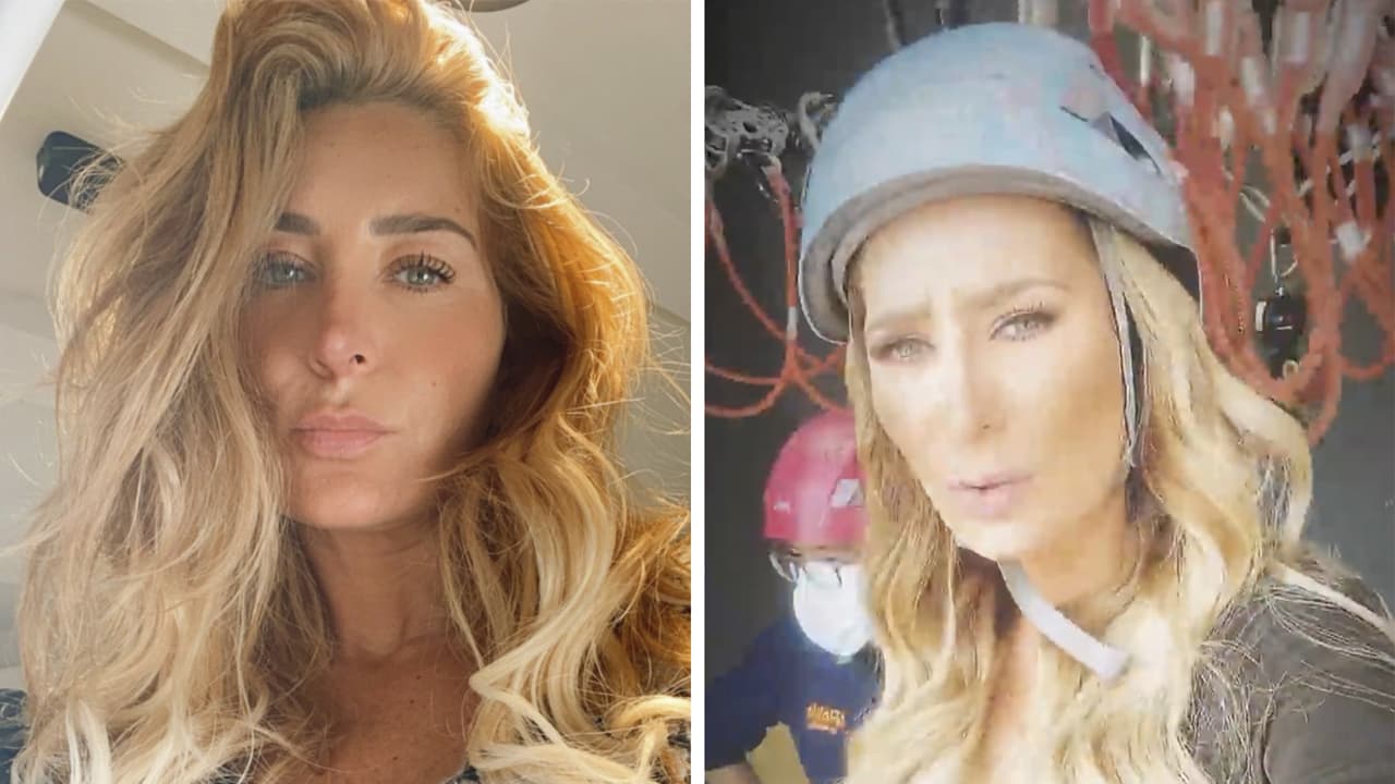 "¡Qué susto!": Geraldine Bazán estaba en una tirolesa al momento del sismo en la Ciudad de México