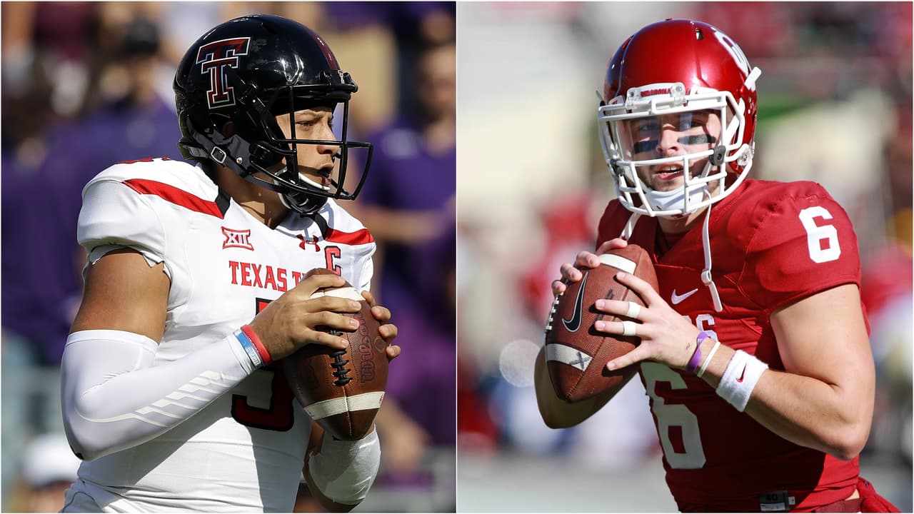 Patrick Mahomes (Chiefs) y Baker Mayfield (Browns) jugaron con Texas Tech y Oklahoma en el College.