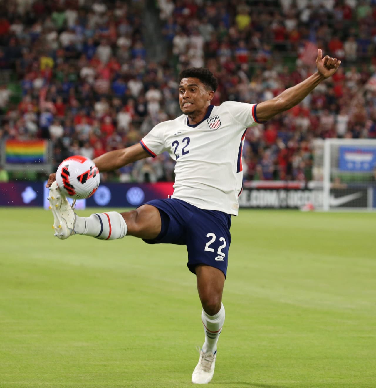 Con la categoría del campeón de la Concacaf Nations League, Estados Unidos goleó a Granada en una gran noche de Jesús Ferreira y con gran ambiente en la Arena Q2 de Austin, Texas.